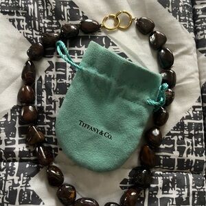 Tiffany & Co. Brown Beaded necklace